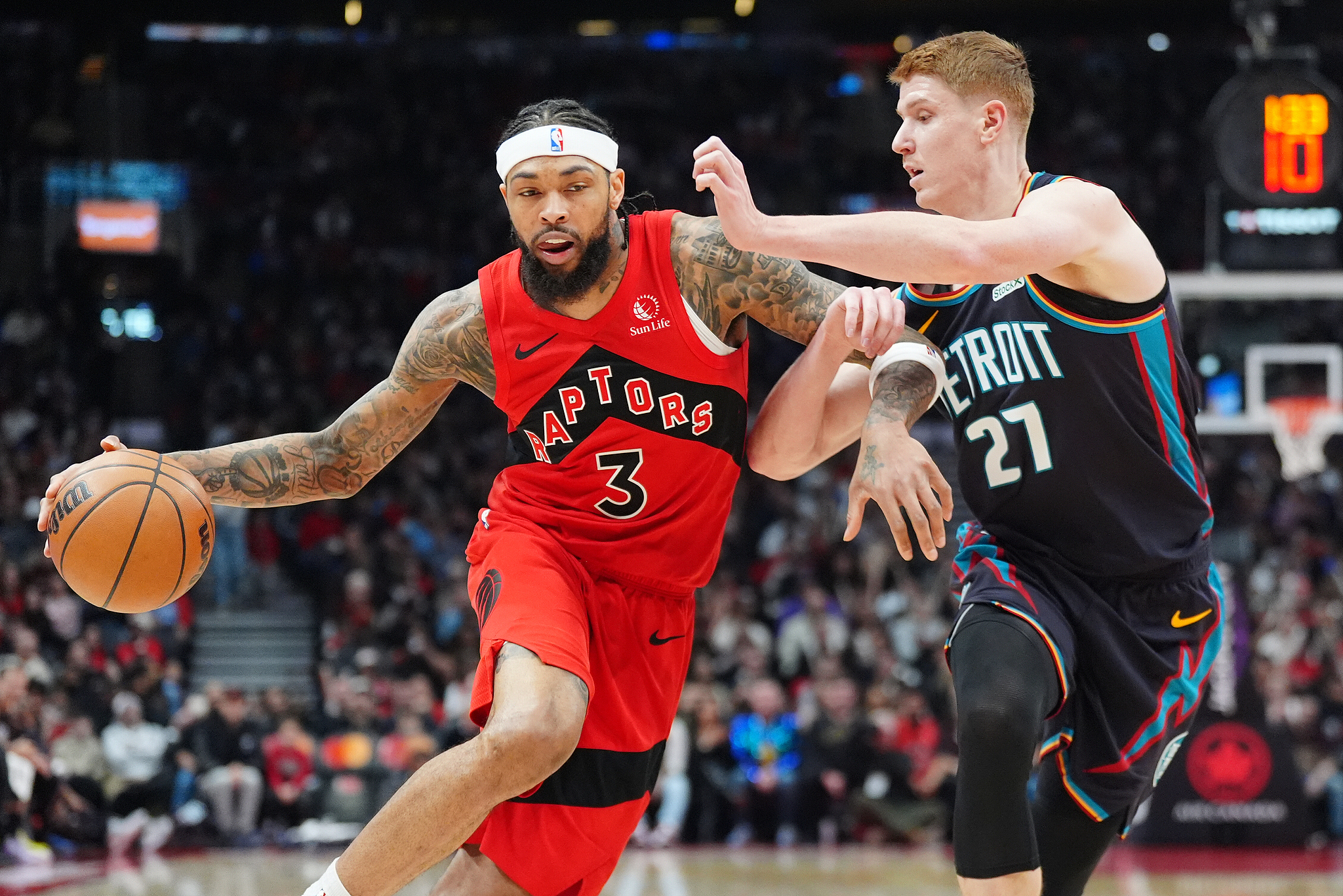 英格拉姆34分坎宁安33+9 猛龙主场力克活塞